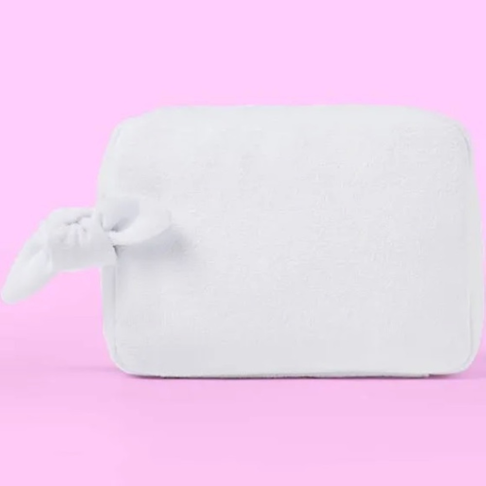 NWT White Terry cloth Stoney Clover Lane x Target Pouch - Picture 4 of 6